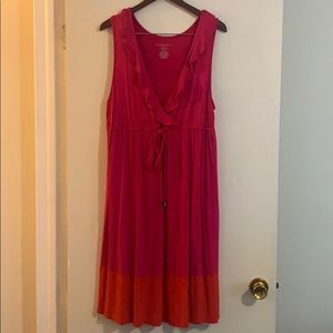 Liz Lange Maternity dress with nursing tank